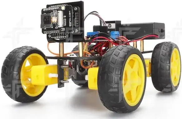 WI-FI Control with Camera Function Smart Robot Car Kit with Programming Code
