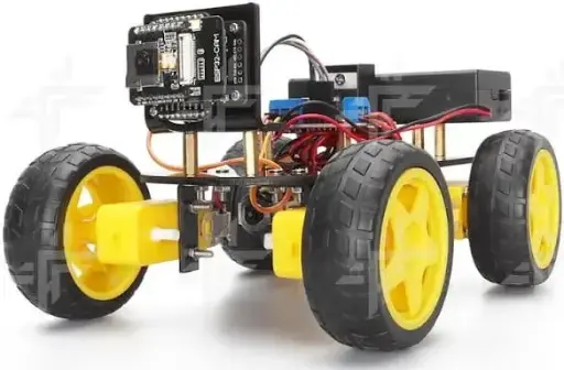 WI-FI Control with Camera Function Smart Robot Car Kit with Programming Code