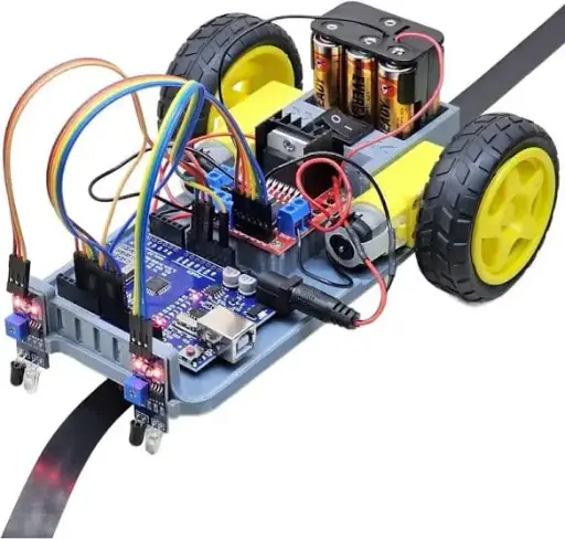 TinkerLab Line Following Robot | Pre-Assembled & Ready to Run |